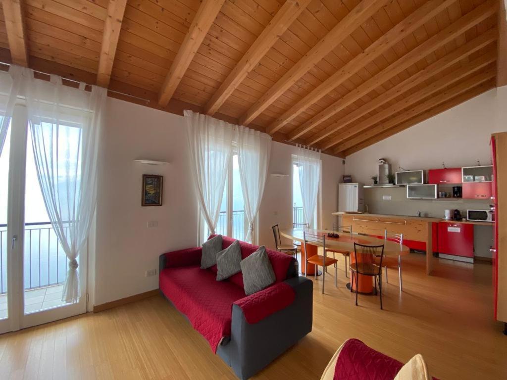 Luxury Attico With Big Terrace Apartamento Argegno Exterior foto